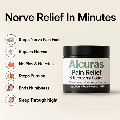 🌿Alcuras Neuropathy Pain Relief &Repair Lotion⭐⭐
