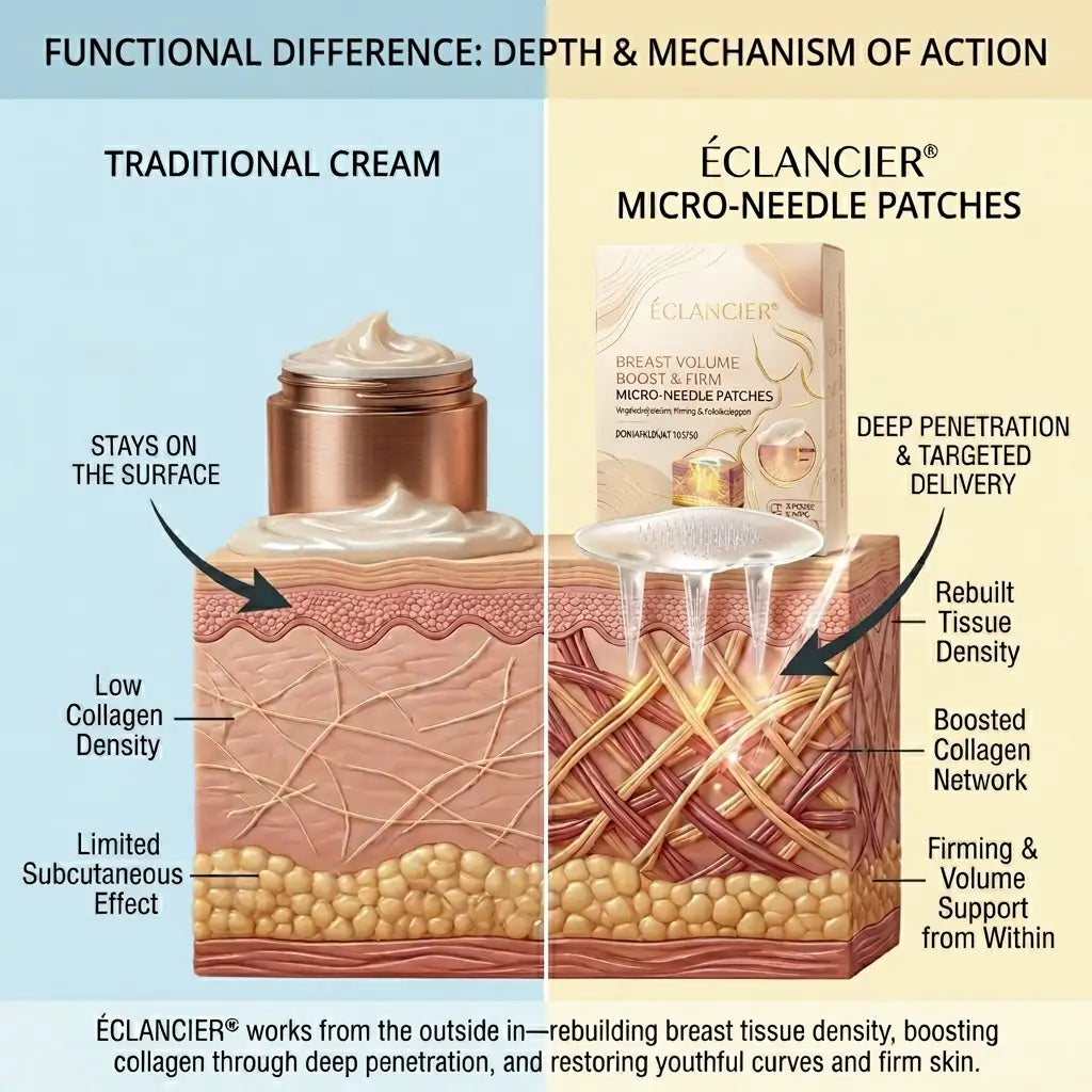 ÉCLANCIER® Targeted Breast Enhancement Advanced Nano Microneedle Patch❤️