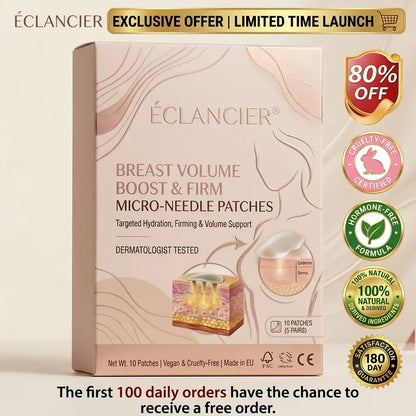 ÉCLANCIER® Targeted Breast Enhancement Advanced Nano Microneedle Patch❤️